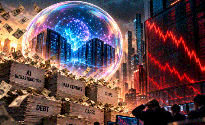 AI debt jitters wipe $1 trillion off top 20 AI and chip stocks