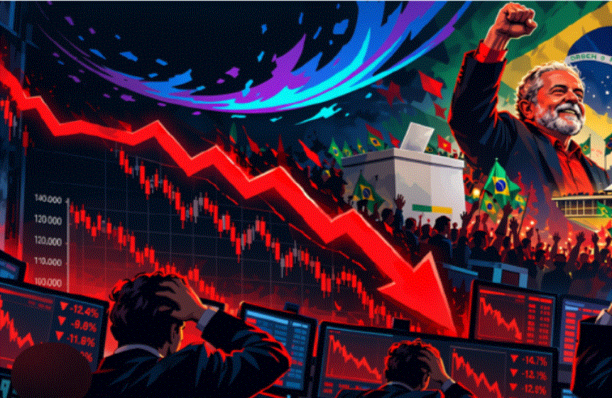 Brazil’s Ibovespa crashes ~14% after Lula’s surprise runoff win