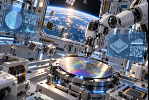 The Next Chip Factory Could Be 400 km Above Earth