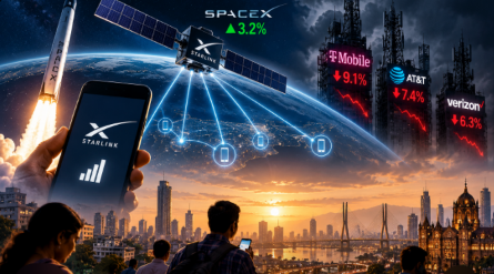 SpaceX spectrum grab sinks T-Mobile, AT&T and Verizon shares