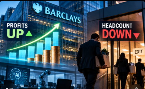 Profits up, headcount down: AI in banking has moved from pilot projects to the payroll.