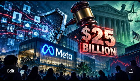 Meta ordered to pay New Mexico $25B over Cambridge Analytica
